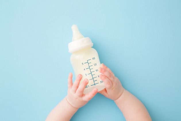 breastfed baby won't take formula