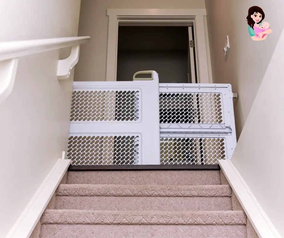 Are Accordion Gates Safe For Top Of The Stairs Baby Gate?